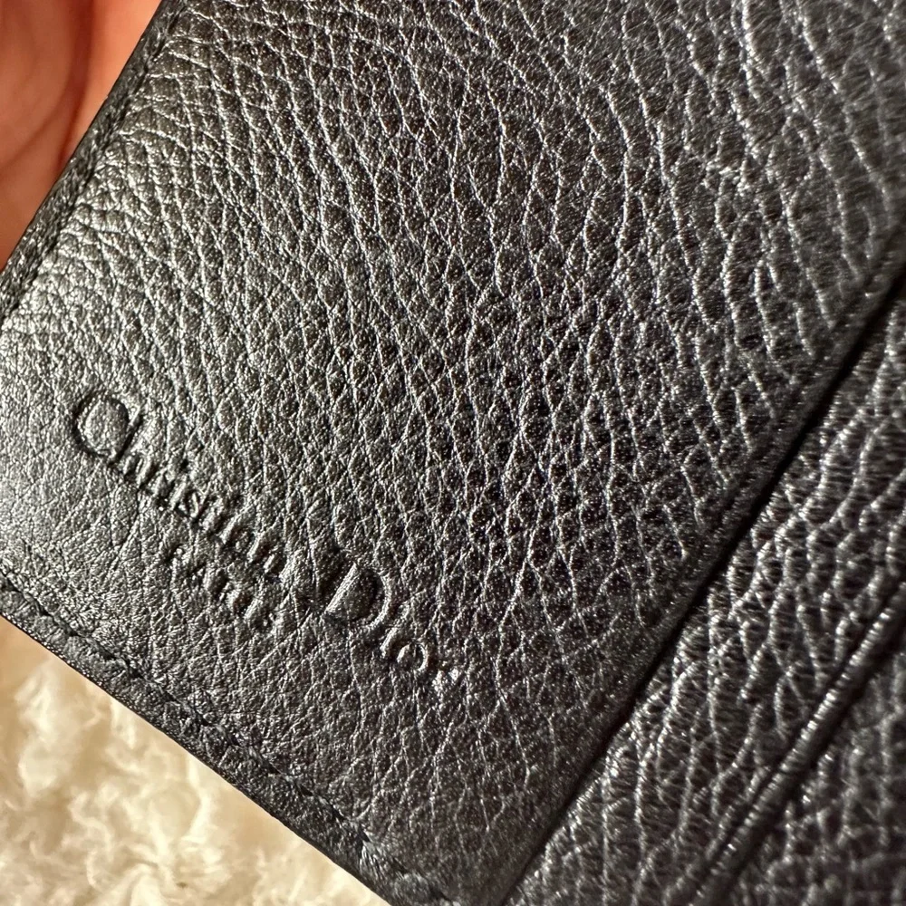 Dior Dice Charm Compact Snap Wallet